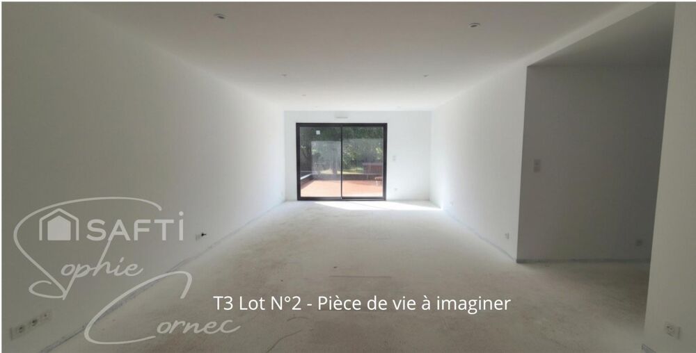 Vente Appartement T3 avec terrasse privative Quimper