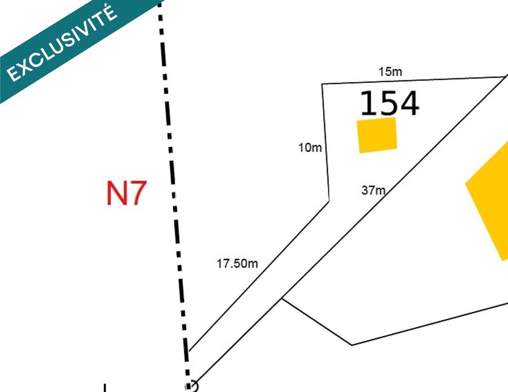 Vente Terrain OPPORTUNITÉ UNIQUE Pont-de-l'isere