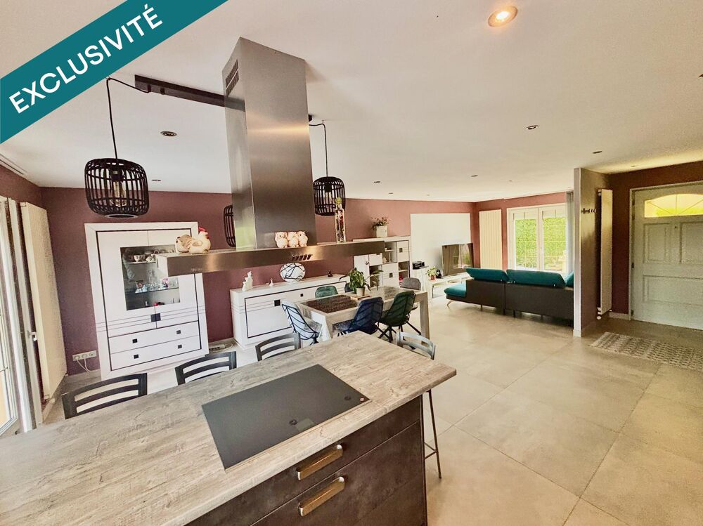 Individuel plain-pied sur sous-sol de 153m2 au calme