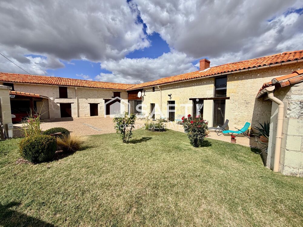 Vente Maison CACHET EXCEPTIONNEL -  maison avec dépendances et jardin arboré La roche-rigault