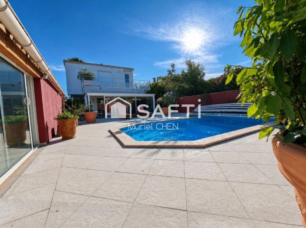 Vente Maison LUNEL villa 169m2, piscine forage photovoltaïques Lunel