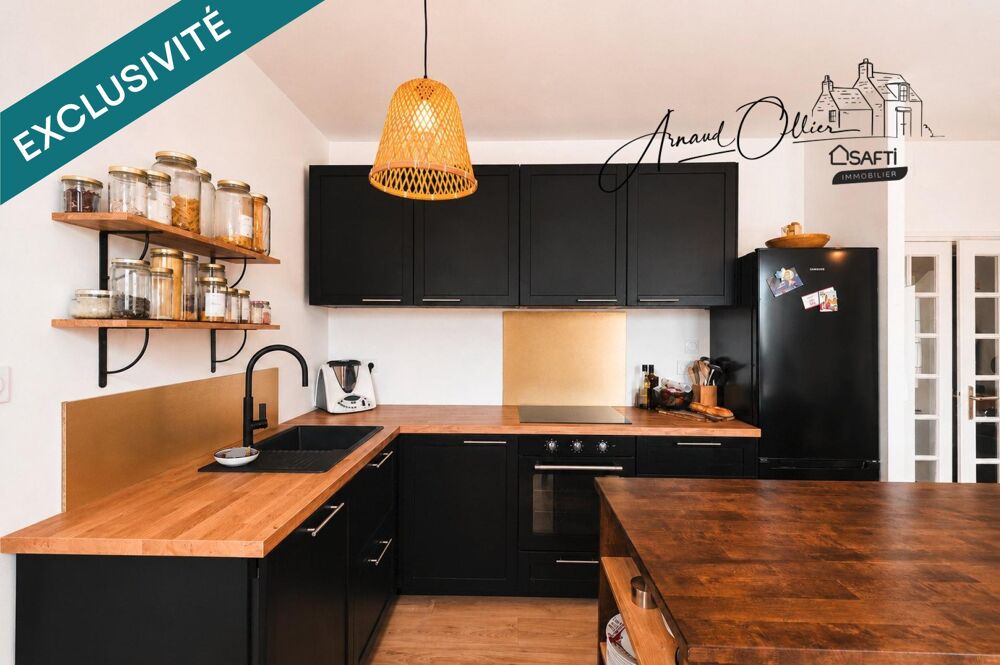 Vente Maison Entre bourg et plages, une maison rénovée où l'on se sent immédiatement en vacances. Plougonvelin