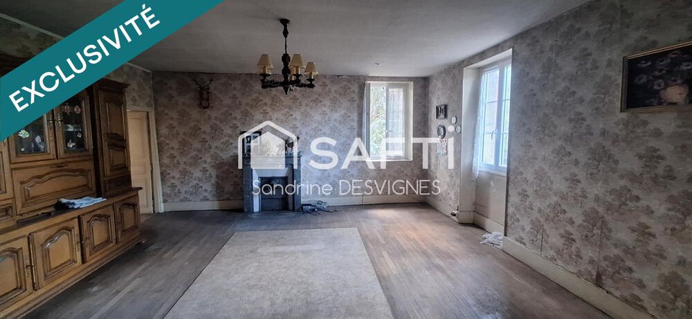 Vente Maison Maison 200 m² à rénover, terrain clos 942 m² Etang-sur-arroux
