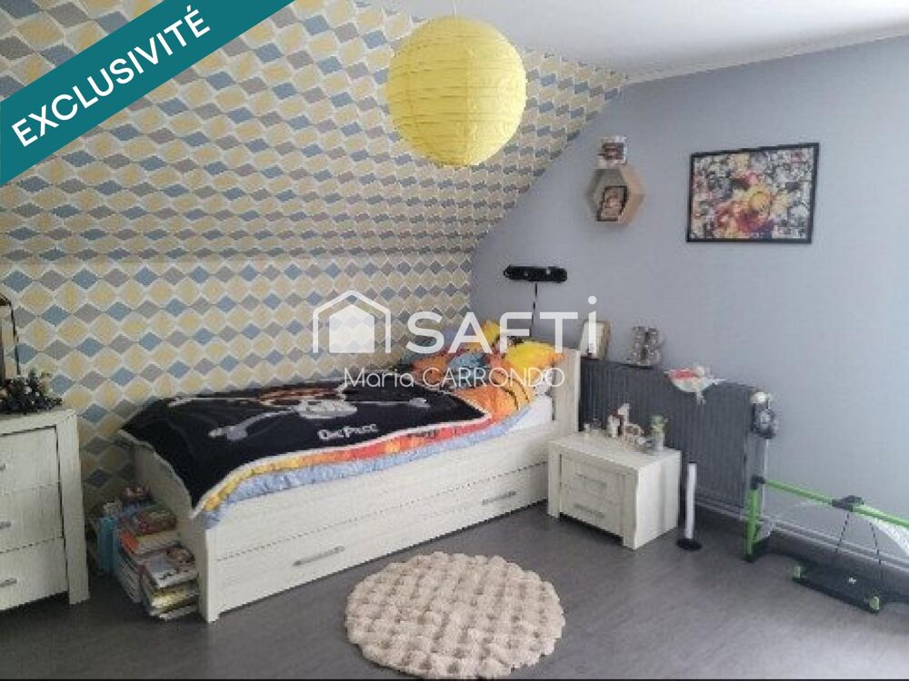 Vente Maison MAISON INDIVIDUELLE EN SEMI PLAIN PIED DE 5 CHAMBRES DONT UNE EN RDC AVEC SDB Escautpont