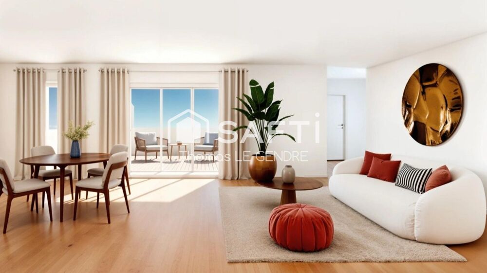 Vente Appartement T4 neuf avec terrasse de 62 m² Saint-herblain