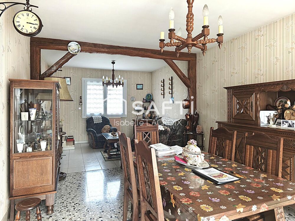 Maison 122 m² avec jardin, garage et pompe à chaleur située à VIMPELLES
