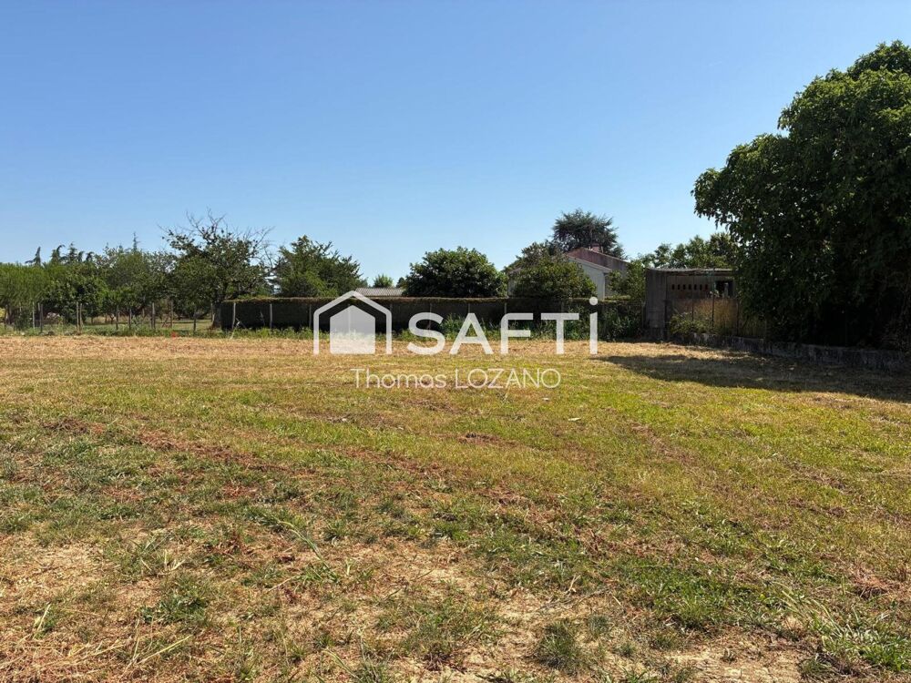 Vente Terrain Terrain a batir de 597 m2 Plat et viabilisé Estillac