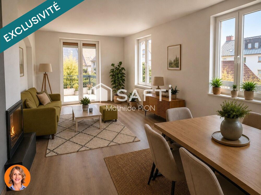 Vente Appartement Robertsau: appartement lumineux aux volumes généreux Strasbourg