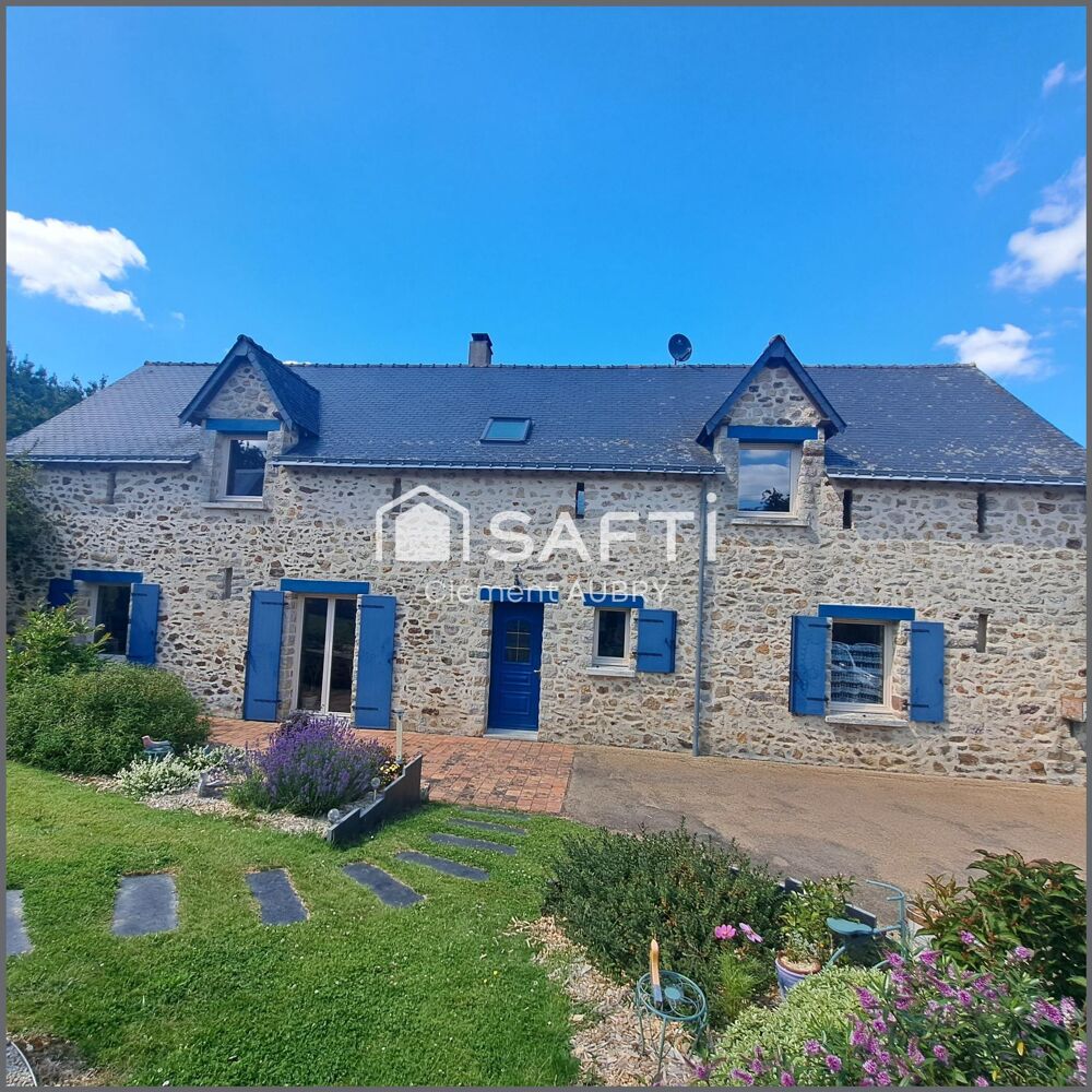 Maison en pierres avec terrain en campagne !
