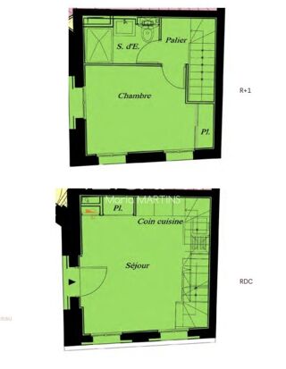  Appartement à vendre 2 pièces 29 m²