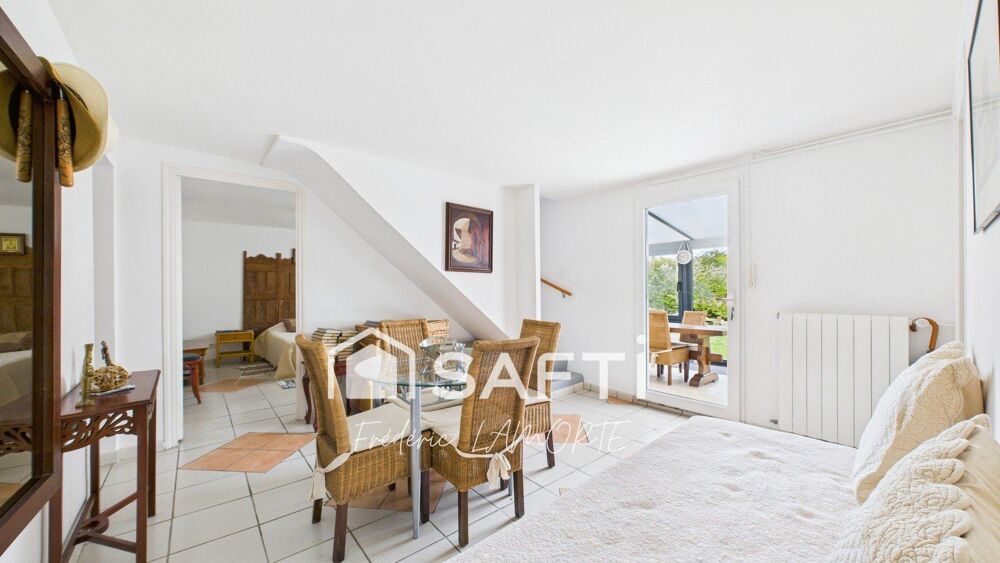 Séjour traversant de 53m2, 4 chambres, garage, jardin
