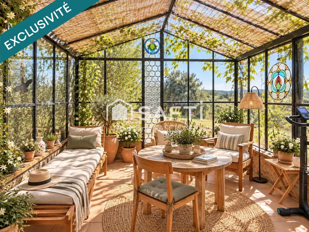 Vente Maison Bastidon en pierre à rénover face aux vignes Figanieres