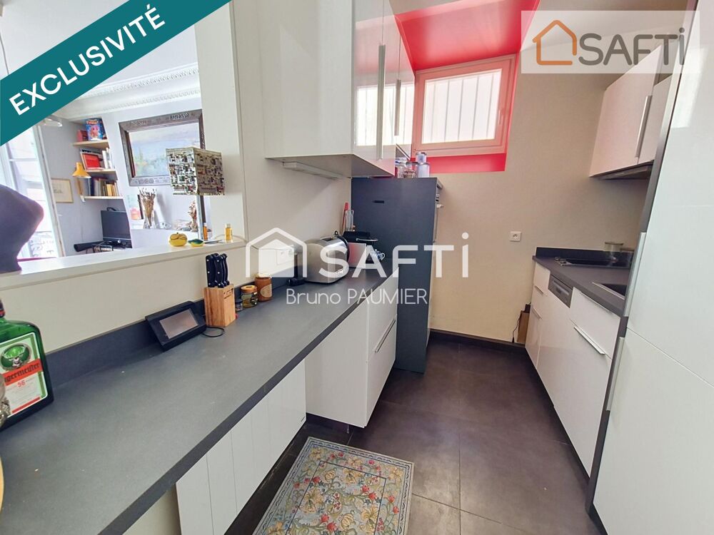 Vente Appartement Gros Caillou - 4ème étage sur 5 - Vue Tour Eiffel. Paris 7