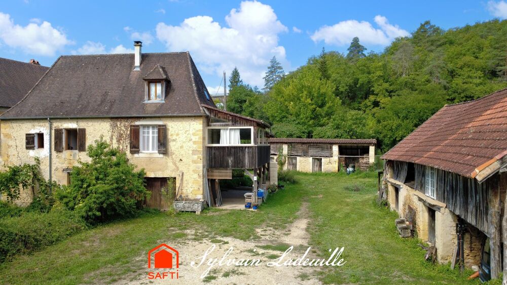 Vente Maison Périgord Noir : moulin de 125 m² sur plus de 3 ha ! Savignac-de-miremont