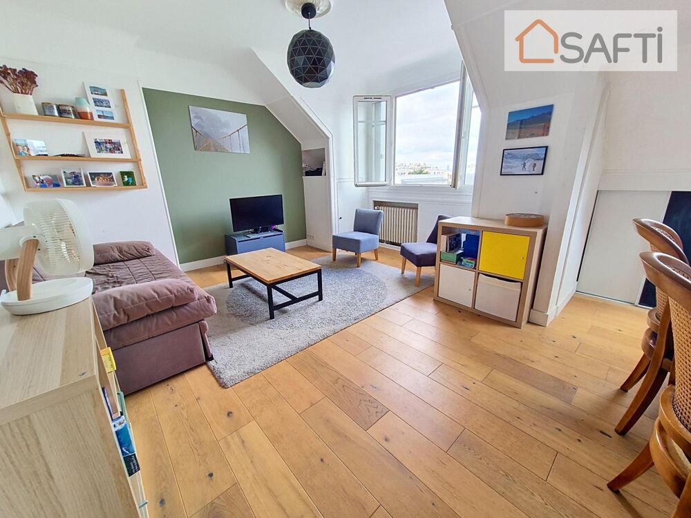 Vente Appartement F3 de 65 m², joliment rénové, très au calme. Fontenay-sous-bois