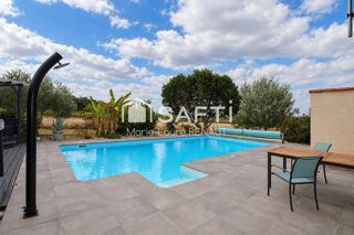 Vente Maison Villa de plain-pied, garage, piscine et vue sur les vignes Brens