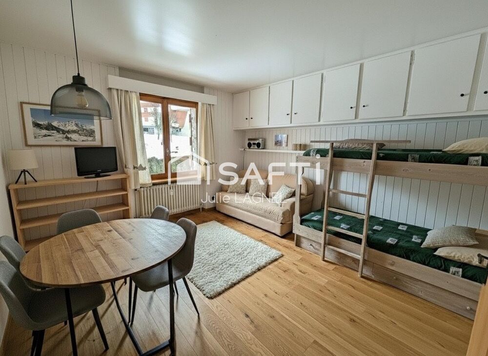 Studio cosy avec vue montagne à Megève