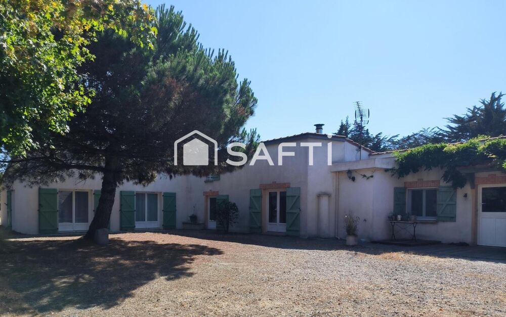 Maison de charme à Saint-Brevin-les-Pins  140 m² au coeur de la nature