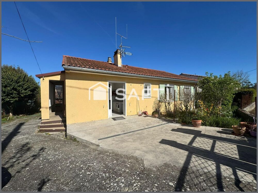 Maison avec jardin , garage et un atelier, des commodités juste à pied !