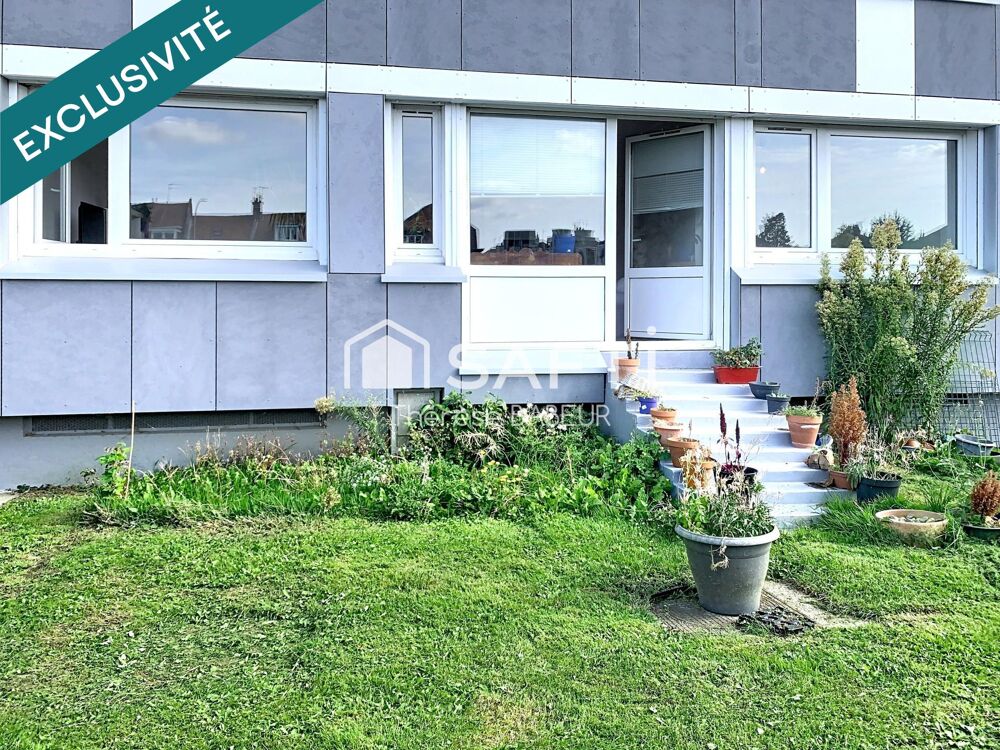 Marcq-en-Baroeul  Appartement rdc T3 avec jardin privatif
