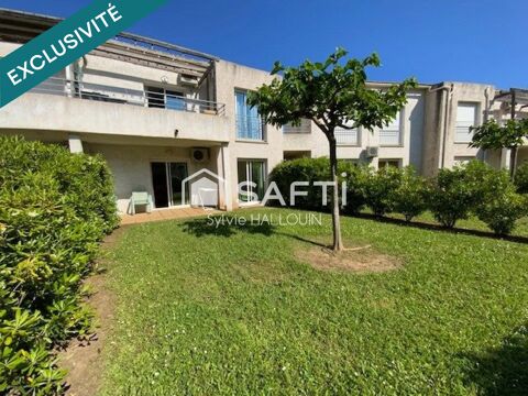   Appartement T2 bord de mer 34m� jardin 80m� parking Appartement - 2 pi�ce(s) - 34 m�