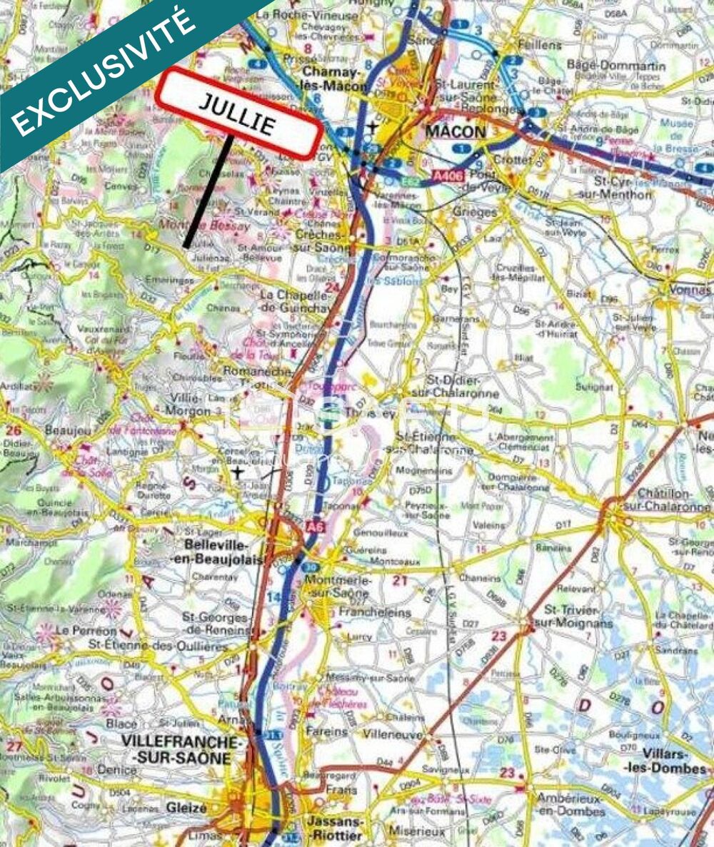 Vente Terrain Terrain viabilisé avec vue et au calme Jullie