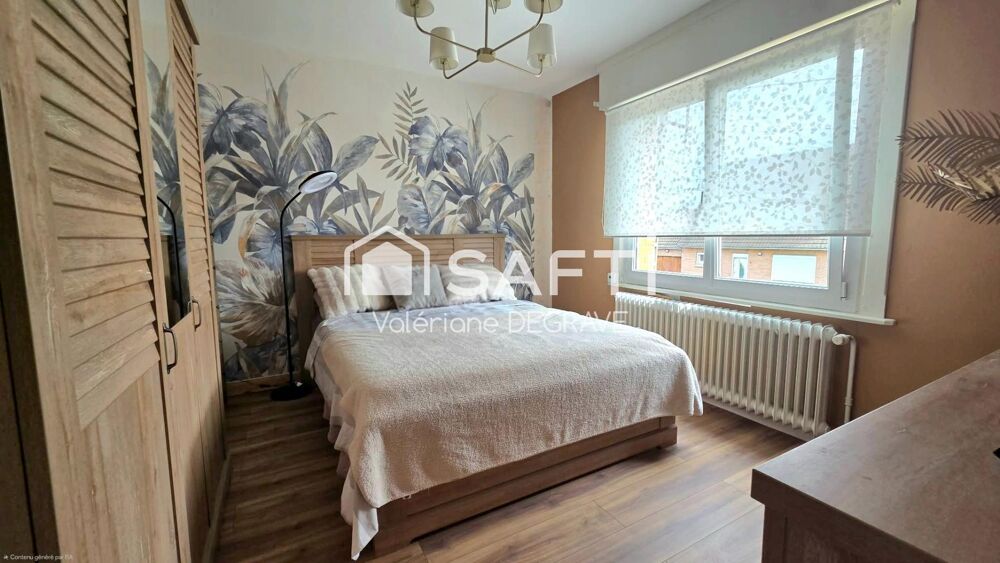 Vente Maison 4 ch. - 1535 m² - Double accès Courcelles-les-lens