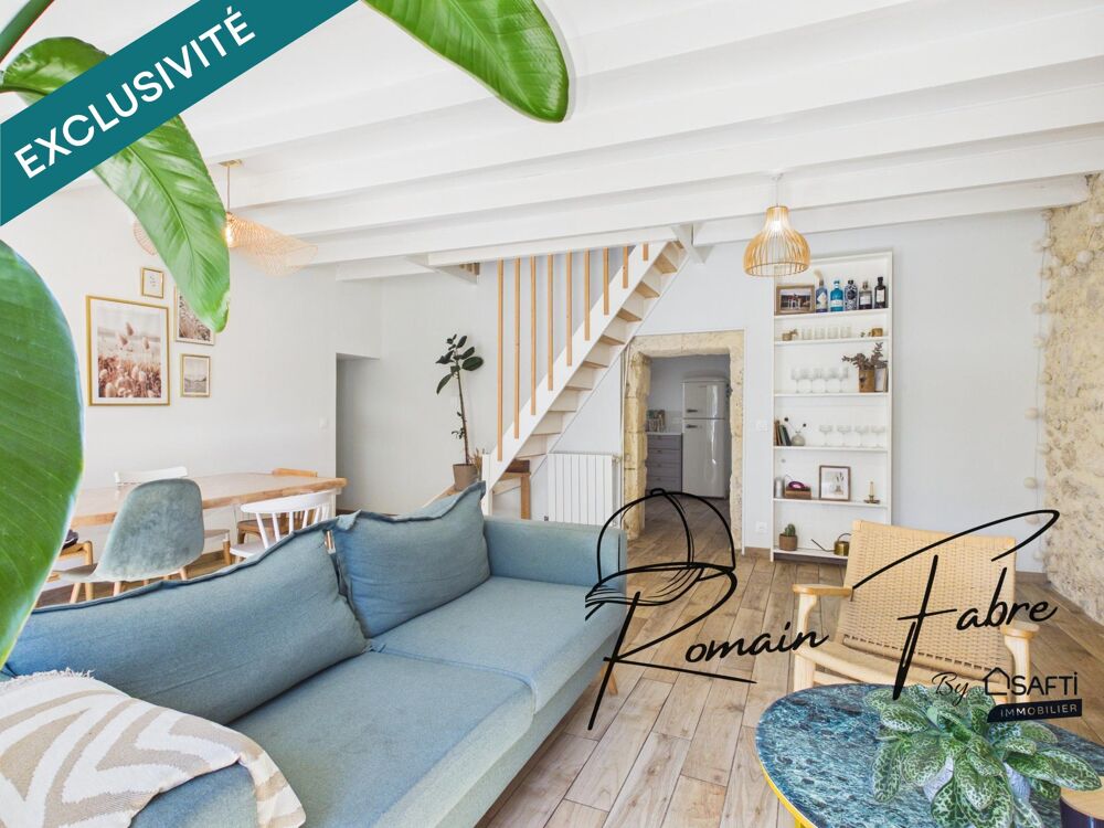 Vente Maison Maison en pierre entièrement rénovée avec 3 chambres, 2 bureaux Gauriaguet