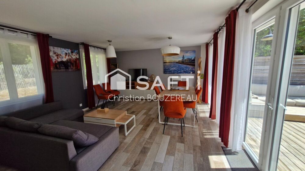 Maison meublée avec spa  Entre forêt domaniale et plages