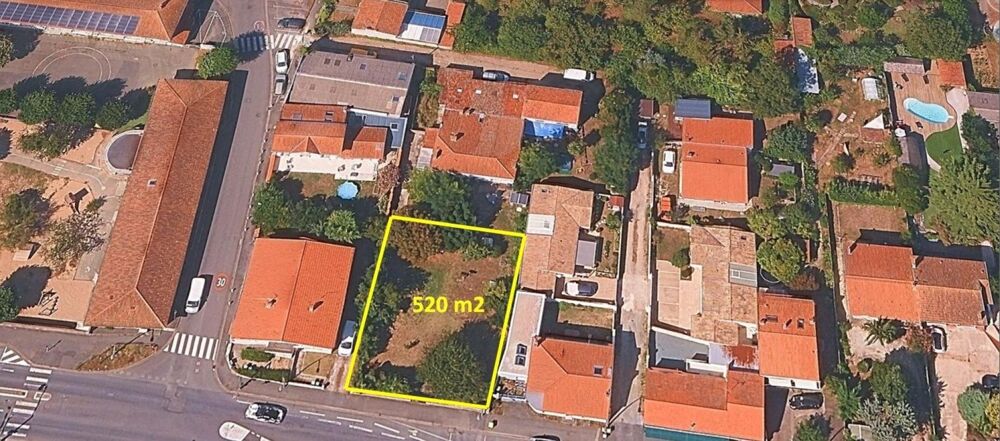Vente Terrain AYTRE SECTEUR LA COURBE - TERRAIN 520M2 - LIBRE DE CONSTRUCTEUR Aytre