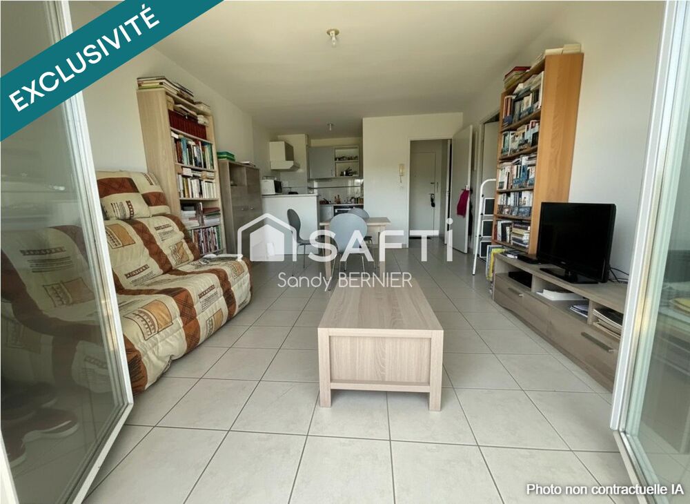 T2 rentable, locataire fidèle, loggia lumineuse