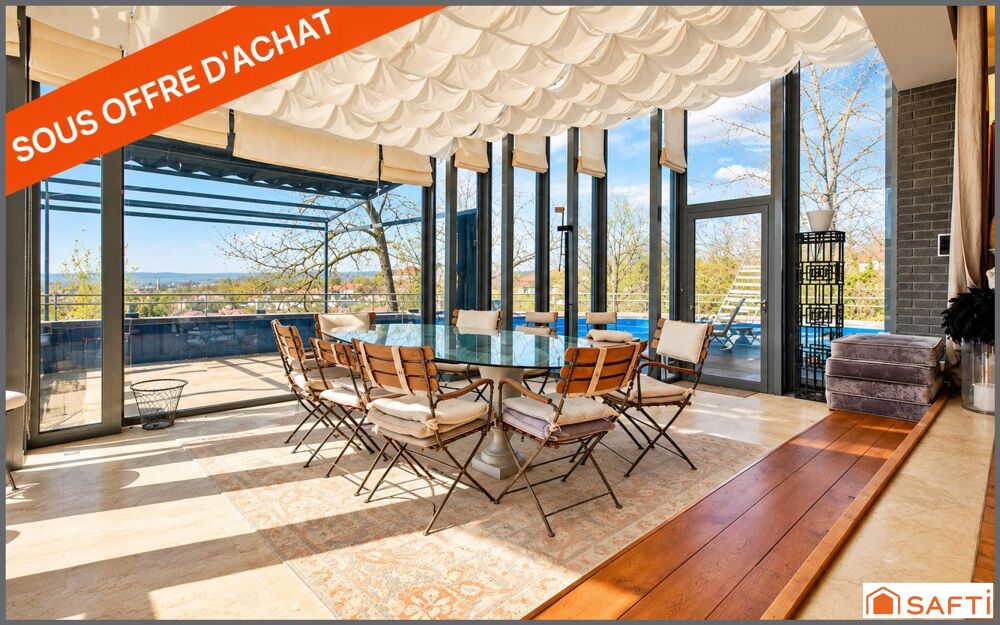 Villa d'architecte MOREL avec vue exceptionnelle sur Metz