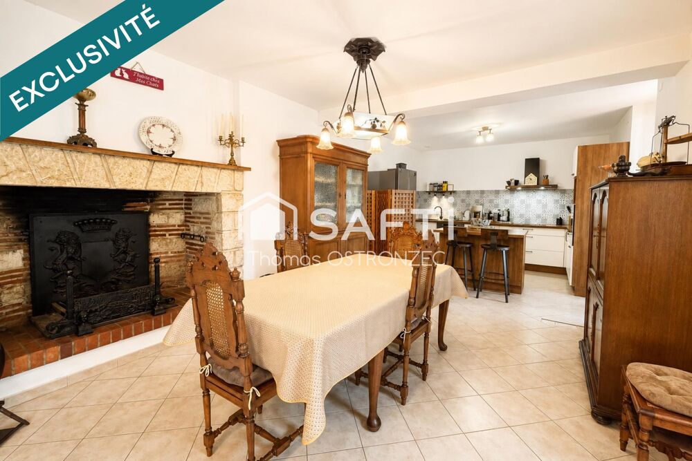 Maison 140 m², 4 chambres, terrain d'environ 2 900 m²