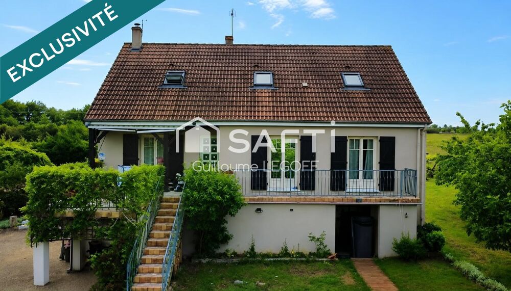 Maison 6 pièces de 165m2 sur un terrain de 1453m2