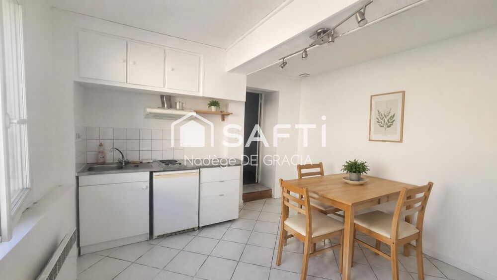 Maison de ville plain pieds T2 bis centre ville