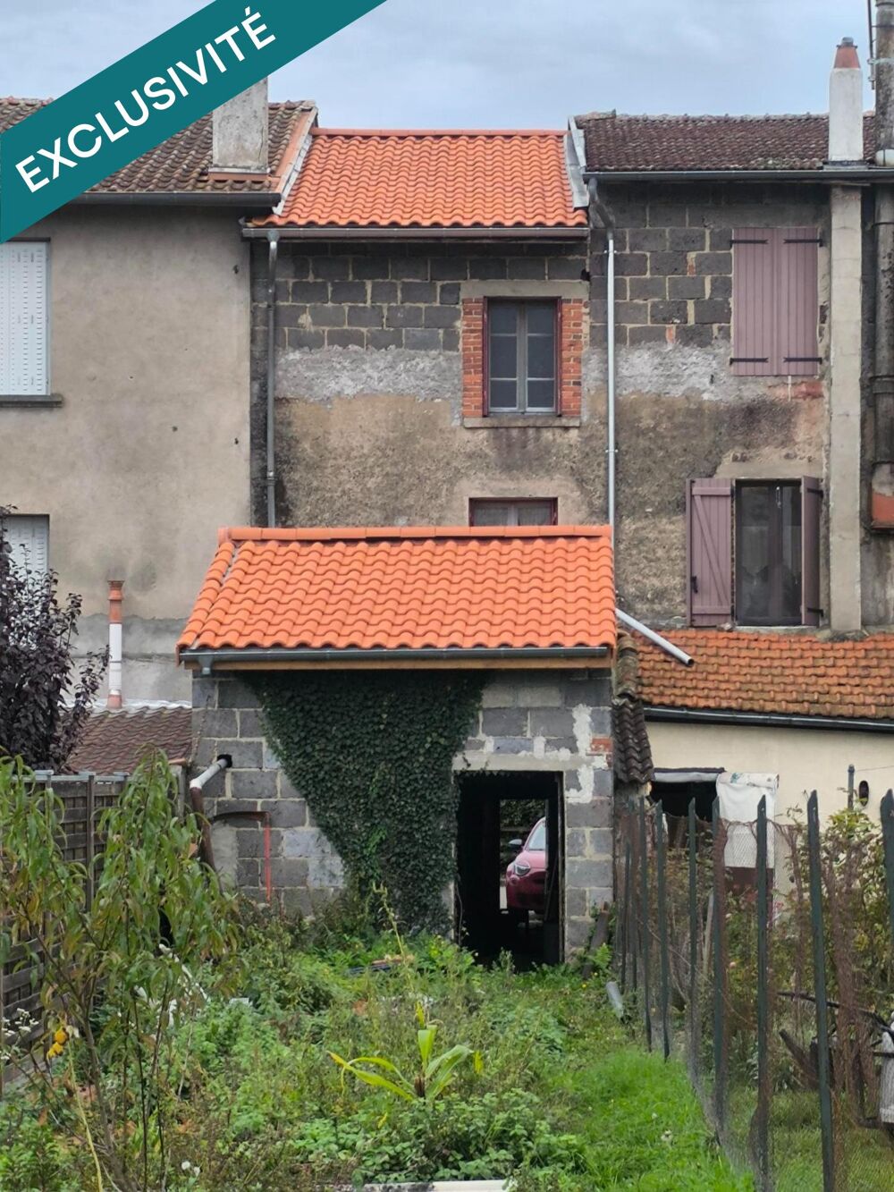 Vente Maison Maison de ville à fort potentiel pour petit budget Courpiere