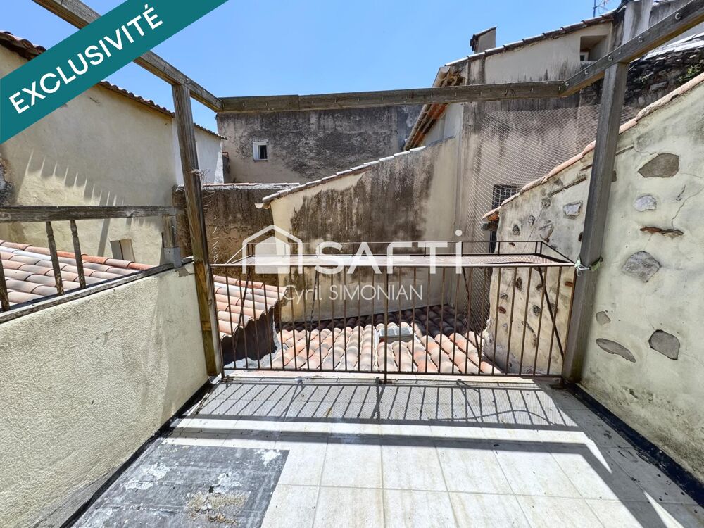 TRETS, Authentique maison de village T5 avec terrasse et cave.