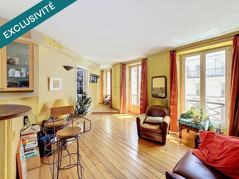 Vente Appartement Duplex 4 pièces - 80m² - Belleville - Paris 19 Paris 19