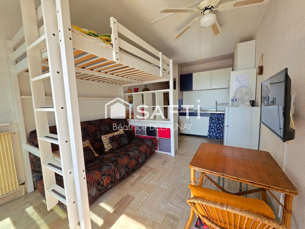 Vente Appartement STUDIO T1 VUE MER, CELLIER, AVEC ASCENSEUR La grande-motte
