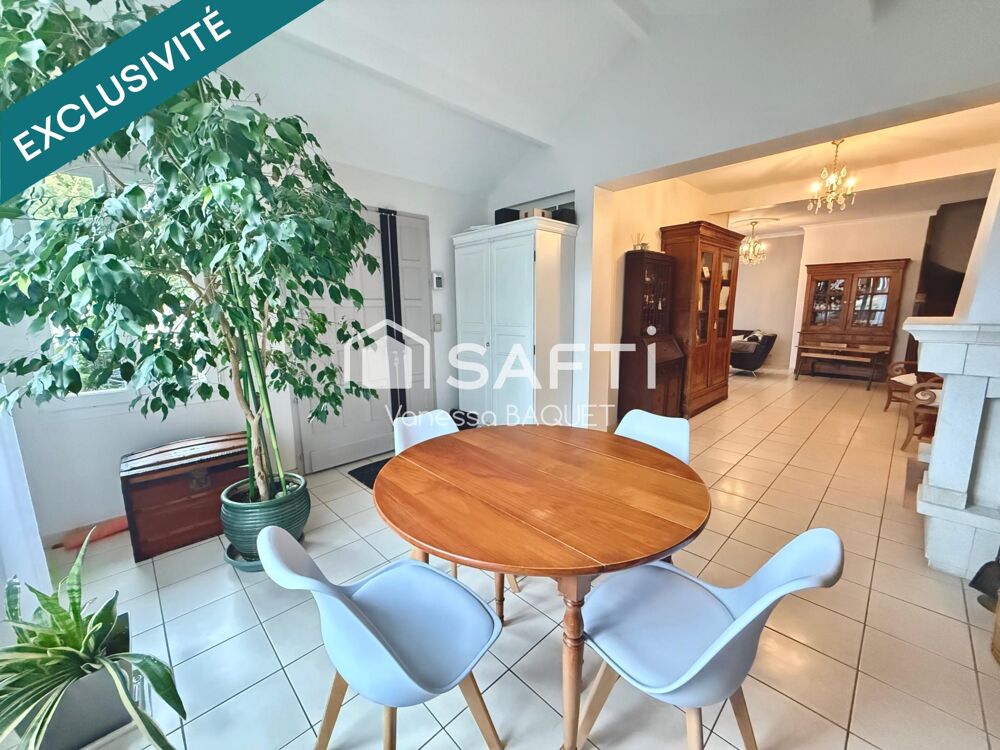 Maison familiale, 6 pièces, 4 chambres, proche toutes commodités