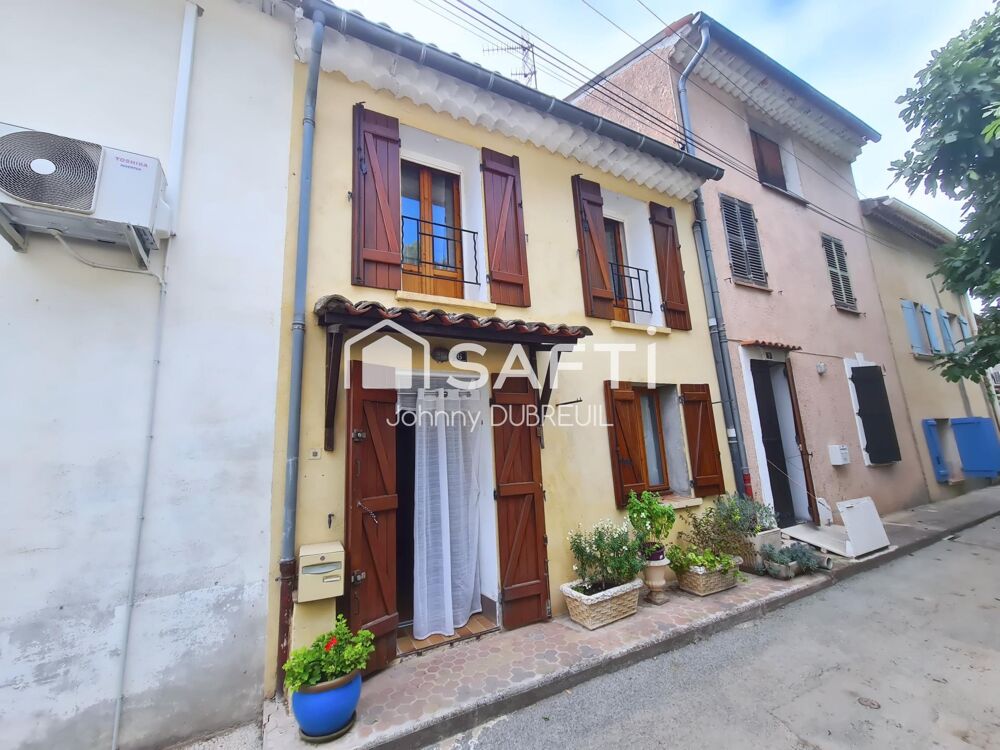 Au Luc-en-Provence  Maison de ville traversante T5 avec grand garage de 80m2