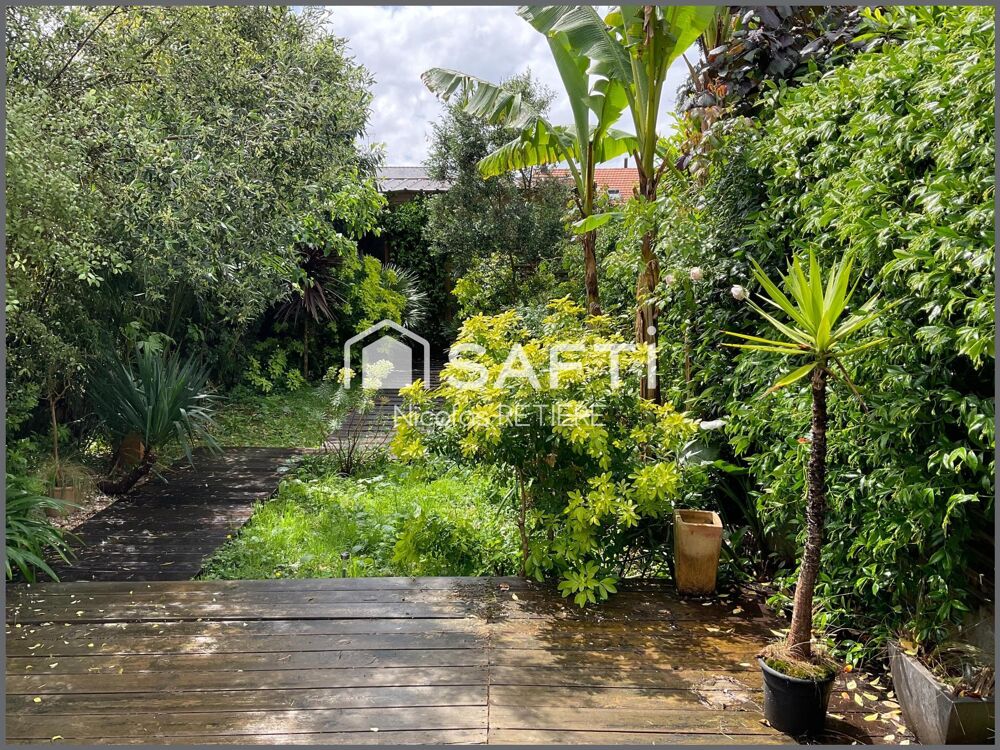 Maison rénovée avec jardin intimiste 3/4 pièces de 80 m2 100m2 au sol