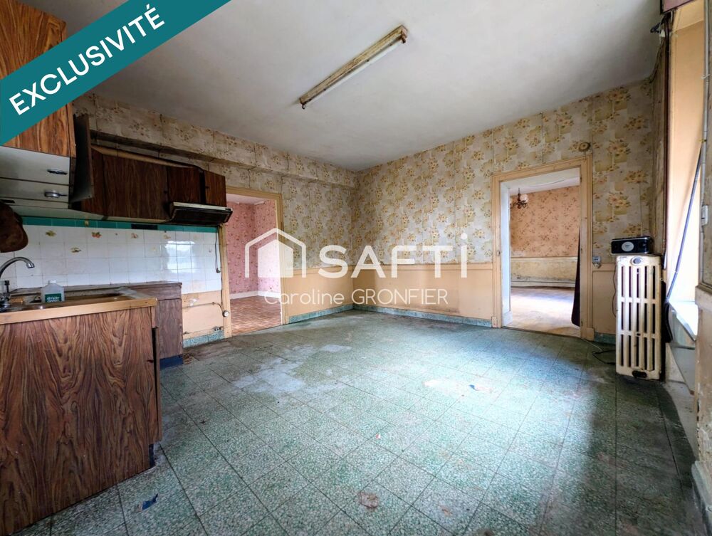 Vente Maison Ancienne longère en pierre avec atelier industriel à rénover Palinges