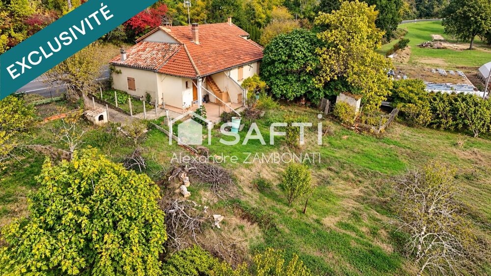 Vente Maison Maison de 105 m² avec garage, jardin et terrains boisés à Malause Malause
