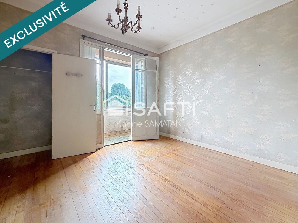 Toulouse  Proche universités, maison de 93 m² à rénover entièrement, offrant un fort potentiel pour une résidence principale ou
