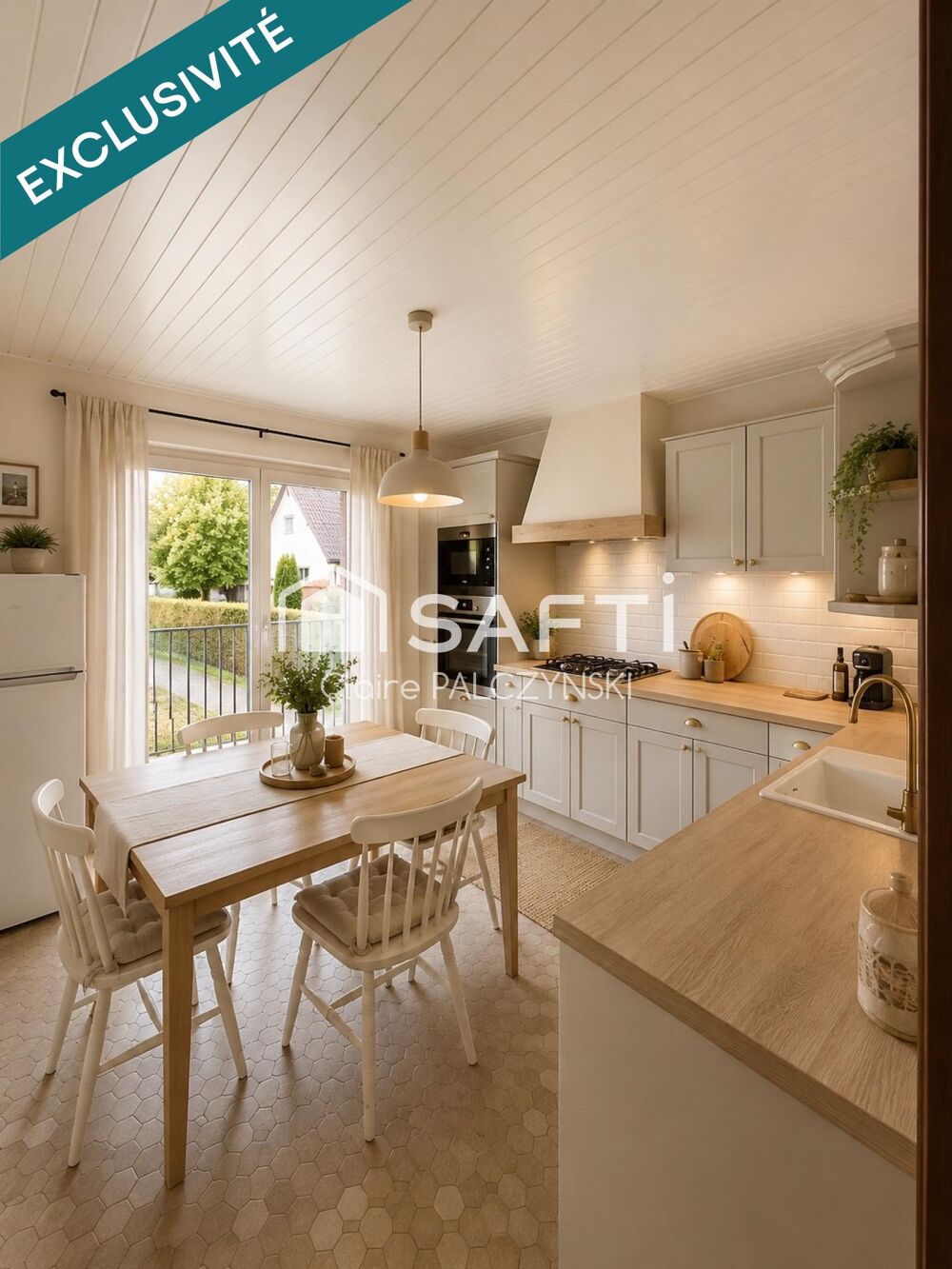 Vente Maison EXCLUSIVITÉ SAFTI – Maison de 98 m² avec jardin, garage et sous-sol complet Montigny-en-gohelle
