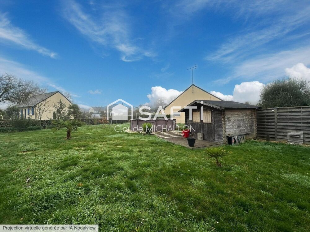 charmante maison de 85 m² avec une vue unique et imprenable sur Pouancé.