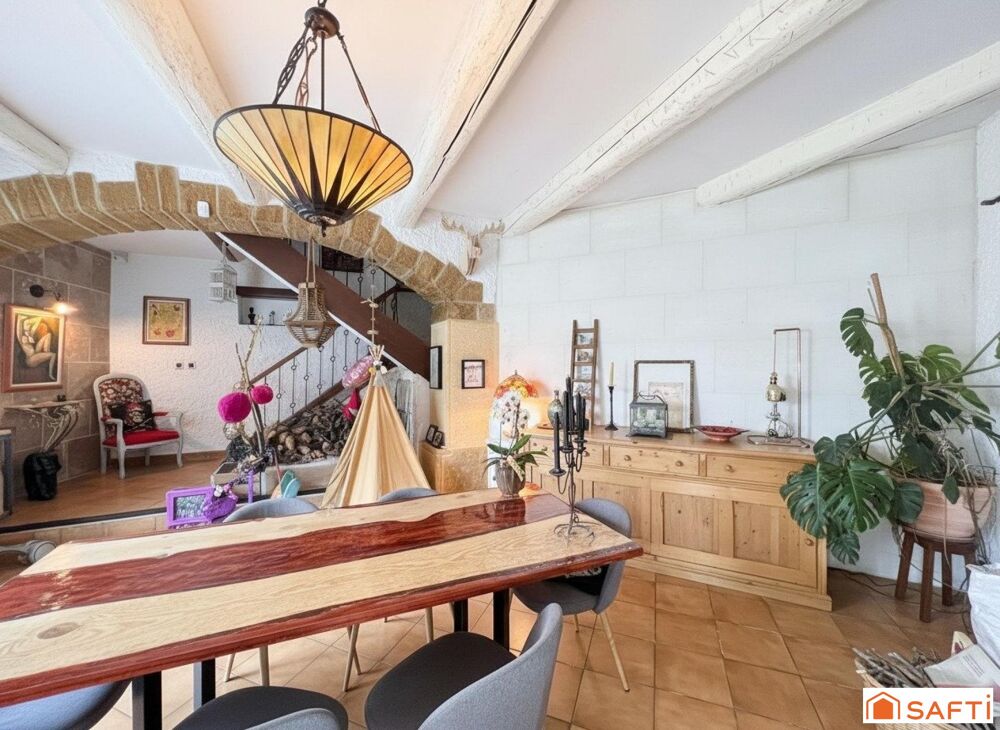 Vente Maison Maison de village 230 m² Studio loué,  toit-terrasse vue Ventoux - 5 min d'Avignon Vedene