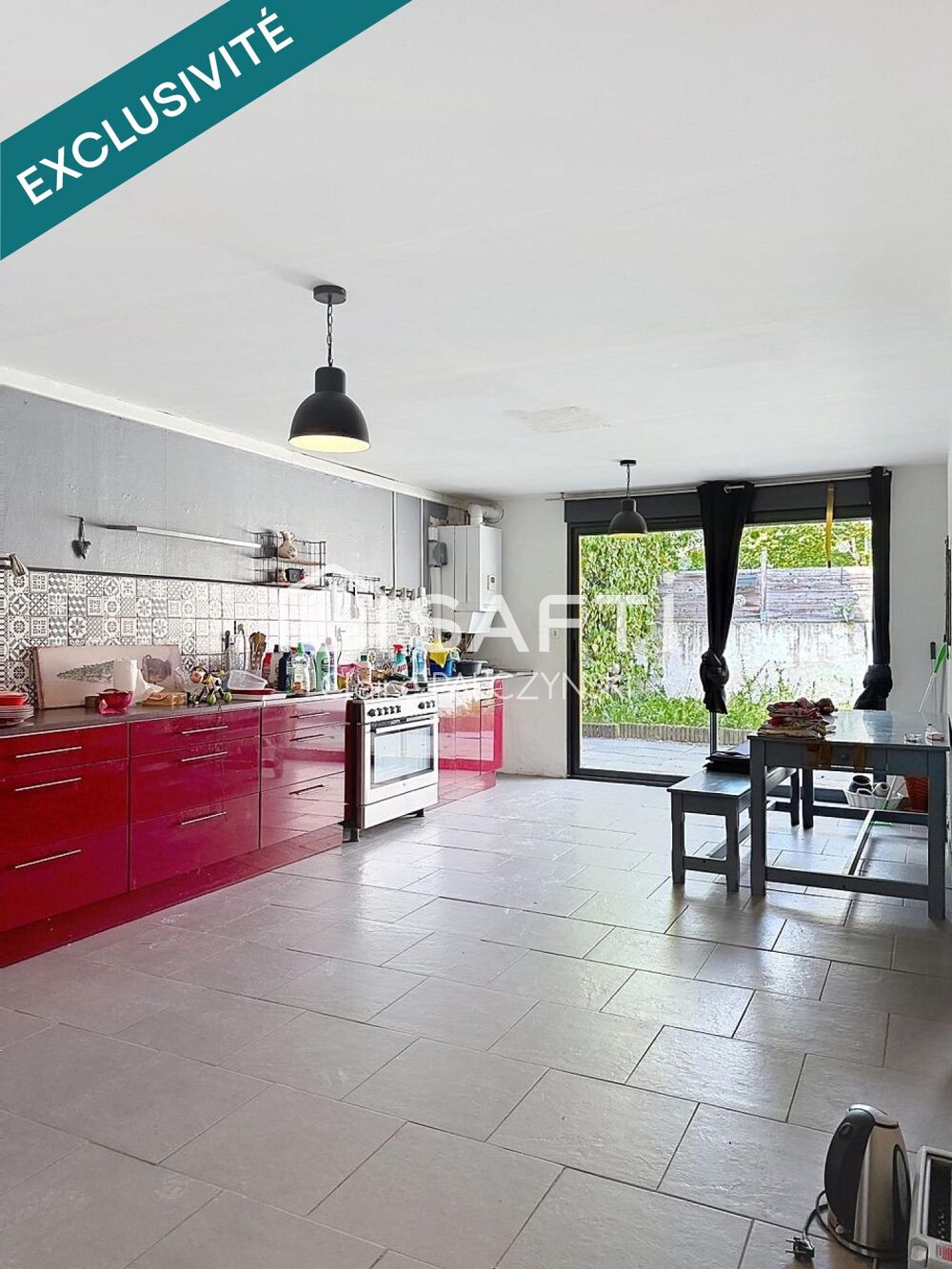 Maison familiale 147 m²  3 chambres  Jardin sans vis-à-vis  Hénin-Beaumont