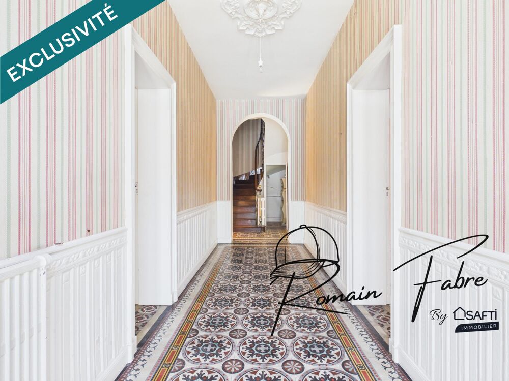 Magnifique maison de maitre en pierre de 9 chambres avec multiples dépendances